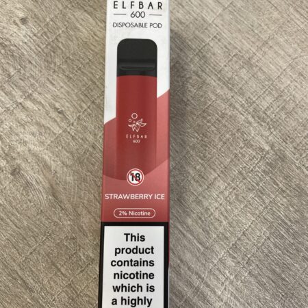 Elfbar 600 disposable pod (nicotine vape)!